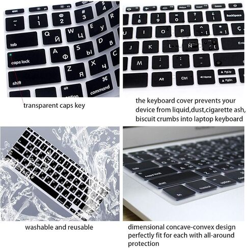 غطاء لوحة المفاتيح Logic pro x Shortcuts Hotkey لجهاز MacBook Air 2018 [13.3 بوصة A1932 مع شاشة Retina ومعرف اللمس] واقي ناعم من السيليكون، إصدار الولايات المتحدة الأمريكية/الاتحاد الأوروبي in Saudi Arabia