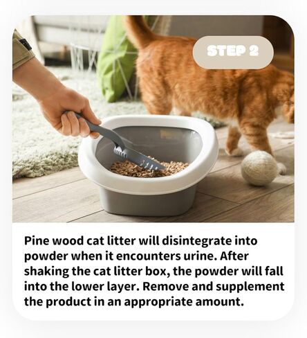 Non-clumping Cat Litter 11LBS (5Kg)- 100% Natural Pine Wood, Eco-friendly, Highly Absorbent, Superior Odor Control and Low Tracking - for Cats, Rabbits, Hamsters and Reptiles in Saudi Arabia