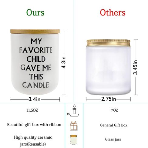 Fall Candles, Fall Decorations for Home - Fall Gifts for Women, Natural Soy Wax Scented Candles Set(4pcs) in Kuwait