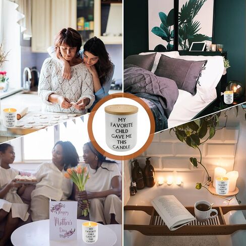 Fall Candles, Fall Decorations for Home - Fall Gifts for Women, Natural Soy Wax Scented Candles Set(4pcs) in Kuwait