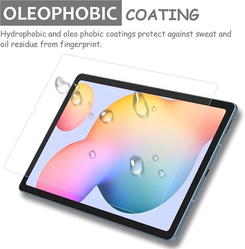 Watana [واقي شاشة مكون من عبوتين لجهاز Samsung Galaxy Tab S6 Lite 2022/2020، مقاس 10.4 بوصة (SM-P613/SM-P619/SM-P610/SM-P615)، غشاء زجاجي مقوى للكمبيوتر اللوحي متوافق مع قلم S، [مقاوم للخدش] [خالية من الفقاعات] in Saudi Arabia