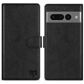 ZZXX for Google Pixel 7 Wallet Case with [RFID Blocking] Card Slot Kickstand Magnetic Closure Leather Flip Fold Protective Phone Case for Google Pixel 7 Case Wallet(Wine Red-6.3 inch)