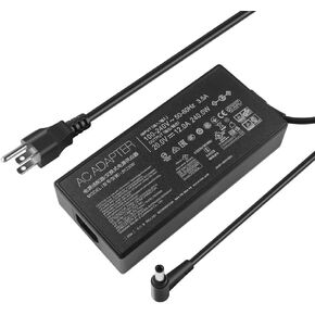 240W Charger Adapter Fit for Asus ADP-240EB B TUF Gaming A15 A17 F15 F17 FA507NU FA507NV FA507XI FA707NU FA707NV FA707XI ROG Zephyrus G14 G16 GU603VI GU603VU GU603VV GU603ZI GU603ZV