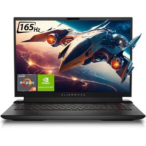 كمبيوتر محمول Alienware M18 للألعاب، AMD Ryzen 9 7845HX، ذاكرة وصول عشوائي DDR5 سعة 32 جيجابايت، محرك أقراص SSD سعة 2 تيرابايت، NVIDIA GeForce RTX 4070، شاشة 18 FHD+، لوحة مفاتيح بإضاءة خلفية، Windows 11 Pro، Dark Metallic Moon، أسود in Kuwait