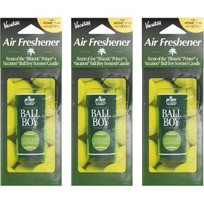 Vacation Air Freshener (Pack of 3) - Award Winning Sunscreen Scent - Car Air Fresheners for Women and Men - Closet Freshener - Drawer Freshener - Air Freshener for Home - Purse Freshener - Office Scent For Desk