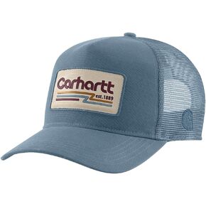 Carhartt Men's Canvas Mesh-Back 1889 Patch Cap