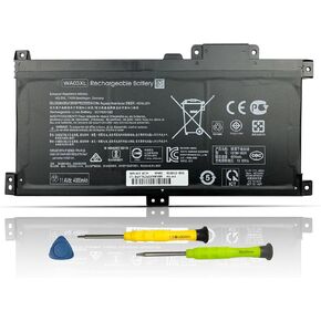 ASODI WA03XL 916812-055 Laptop Battery Compatible with HP Pavilion X360 14-BA 15-BK 15-BR 15-BR001TX Series WAO3XL HSTNN-UB7H HSTNN-LB7T TPN-W126 916367-541 916367-421 916812-855 48.01Wh/4212mAh