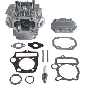 New 61mm Cylinder Kit fit for 4 Strokes GY6 125cc 150cc 152QMI 157QMJ Engine Scooter ATV & Quad Moped Rebuild Kit Cylinder Head