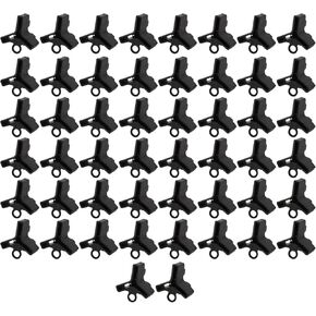 50Pcs Fishing Treble Hook Cover Fishing Hook Protector Fishing Hook Safety Cap For Protect Finger For Standard Hook Size Fishing Hook Bonnets Fishing Treble Hook Covers Fishing Hook Protector Guard