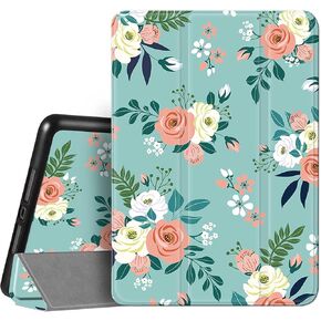 Hi Space for iPad 9th 8th 7th Generation Case for iPad 10.2 Case 2021 2020 2019 Dog with Pencil Holder, Cartoon Cute Shockproof Protective Cover Auto Sleep Wake for A2270 A2428 A2429 A2197