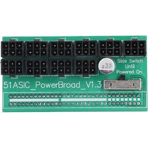 PSU Power Supply Breakout Board Adapter 6 Pin PCB Power Adapter Converter Board for DPS 1200FB A DPS 1200QB A