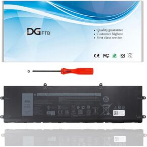 DWVRR New Laptop Battery Replacement for Dell Alienware X15 R1 R2 X17 R1 R2 Inspiron 16 7620 2-in-1 Alienware X15 R1 NAWX15R101 X17 RTX 3080 P48E 817GN 0817GN NR6MH 0NR6MH 0017GN (11.4V 87Wh/7250mAh)