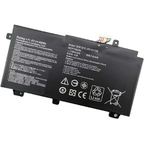 B31N1726 Replacement Laptop Battery for ASUS FX504 FX504GM FX505 FX80GE FX80GD FX86FM Series Notebook 11.4V 48Wh 0B200-02830100 B31BN91