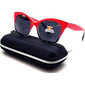b21design Polarized & Bifocal Reading Glasses Reader Sunglasses for Women UV Protection Cateyes Vintage 1.5 2.0 2.5 3.0