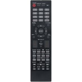 076R0SC011 Replace TV DVD Combo Remote Control fit for SANYO TV HDTV LCD DVD Combo DP32670 DP26670 DP32671 DP36671 DP26671