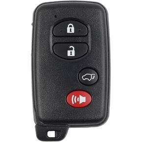 Dasbecan Key Fob Replacement Compatible with Toyota Highlander 2008-2013 Smart Proximity Keyless Entry Remote Control Replaces HYQ14AAB 89904-48110 271451-0140 Board 314.3MHz 4 Buttons (for SUV Only)