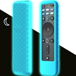 Case for VIZIO Voice Remote Control, XRT260 Cover for VIZIO Smart TV Remote Control 2021 2023/2021 V-Series Skin Glow in The Dark Blue