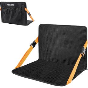 ONTYZZ Portable Stadium Seat Cushion Bleacher Cushion with Backrest Lightweight Padded Seat for Outdoor Sporting Events Concerts Activities