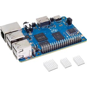 Banana Pi BPI-M4 Berry LPDDR4 2GB Linux Single Board Computer, Allwinner H618 Quad-core ARM Cortex A53 CPU, onboard GbE Ethernet for IoT Edge Computing/Media Center, Substitute for Pi 4B SBC