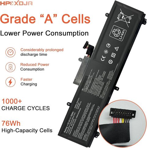 C41N1837 استبدال بطارية الكمبيوتر المحمول ASUS Rog Zephyrus GU502 GU502DU GU502GV GU502LU GU502LW GU502LV GX502LXS GX502GV GX502GW Rog Zephyrus G15 GA502 GA502D GA502DU GA502GU GA502IV in Kuwait
