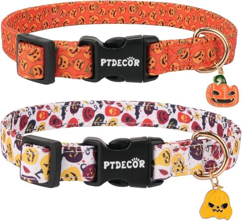 PTDECOR Christmas Dog Collar Adjustable Red Green Dog Collars Santa Box Dog Collars Christmas Collars for Large Dogs Pets (Christmas, Large) in Saudi Arabia