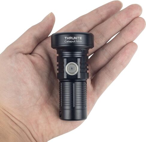 ThruNite Catapult Mini, Max 598 Meters Throw 680 Lumens LED Flashlight USB-C Rechargeable Handheld EDC Flashlights Searchlight Cool White in Saudi Arabia