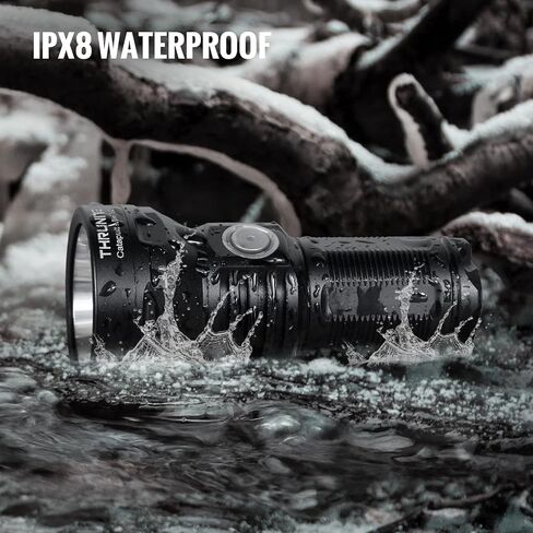 ThruNite Catapult Mini, Max 598 Meters Throw 680 Lumens LED Flashlight USB-C Rechargeable Handheld EDC Flashlights Searchlight Cool White in Kuwait