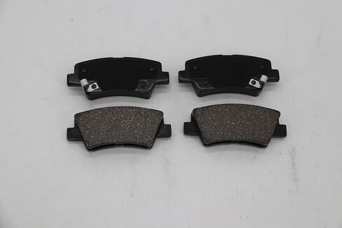 HYFTJYZ Front Ceramic Disc Brake Pads For 2000-2006 Nissan Sentra - 1989-1998 240SX - 1990-1992 Stanza - 1991-1993 INFINITI G20 Axxess with Hardware Kits 4PCS (HZ-462) in Kuwait