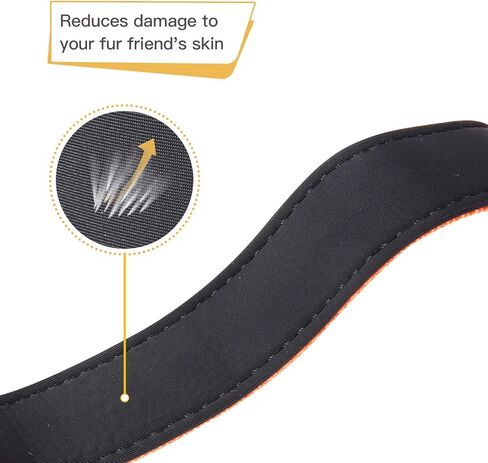 Timos Reflective Dog Collar for Small Medium Large Dogs with Soft Neoprene Padded Breathable Nylon Puppy Collars Adjustable in Saudi Arabia