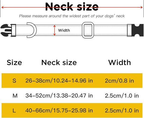 Timos Reflective Dog Collar for Small Medium Large Dogs with Soft Neoprene Padded Breathable Nylon Puppy Collars Adjustable in Saudi Arabia