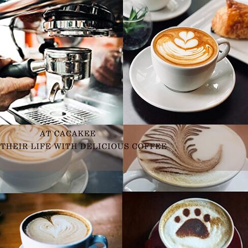 Milk Frothing Pitcher Stainless Steel Espresso Steaming Pitchers, Coffee Milk Frother Jug Cup for Espresso Machines Cappuccino Latte Art (Silver, 5 OZ / 150ML) in Saudi Arabia