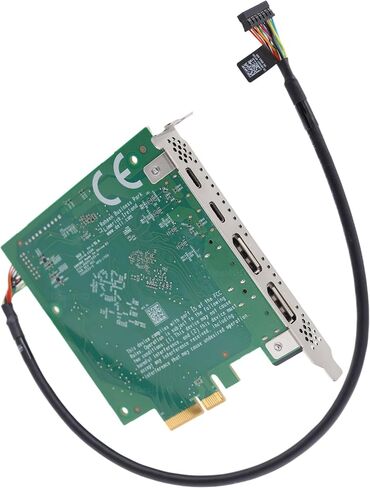 بطاقة Thunderbolt 4 PCIe 7R4VG RGF9P DPWC510 مع كابل TBT4 NY9VT لاستبدال Dell Precision 5860 7960 7875 3680 Tower Desktop in Saudi Arabia