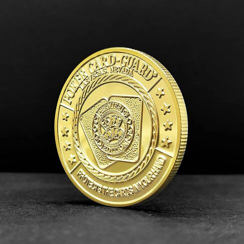 حزمة حماية البوكر، أوزان البوكر، هدايا البوكر للرجال، واقي بطاقة البوكر، ملحقات البوكر، مقتنيات العملات المعدنية، عملات رقائق البوكر مع علبة بلاستيكية in Kuwait