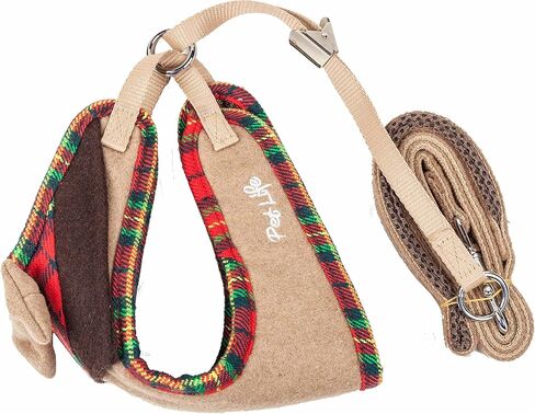 Pet Life ® Luxe Collection Dapperbone 2-in-1 Adjustable Fashion Dog Harness and Leash with Dog Bowtie by Collar - Pet Harness with Reversible Breathable Mesh and Alloy Dog Leash attachments in Saudi Arabia