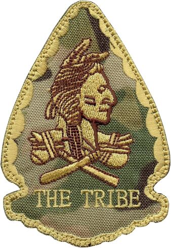 Olive Drab OD US Seals Red Team Squadron The TRIBE Morale DEVGRU Hook Patch in Saudi Arabia