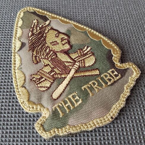 Olive Drab OD US Seals Red Team Squadron The TRIBE Morale DEVGRU Hook Patch in Saudi Arabia