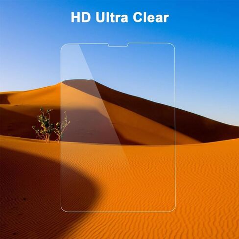 مصمم لجهاز iPad 10 (10.9 بوصة، موديل 2022، الجيل العاشر) واقي شاشة من الزجاج المقوى 9H مضاد للخدش عالي الدقة وخالي من الفقاعات (قطعتان) in Saudi Arabia