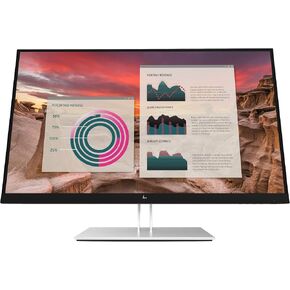 HP E27u G4 189T3AA#ABA 27 بوصة QHD 2560 x 1440 (2K) HDMI، DisplayPort، شاشة USB-C (متجددة)، أسود in Saudi Arabia