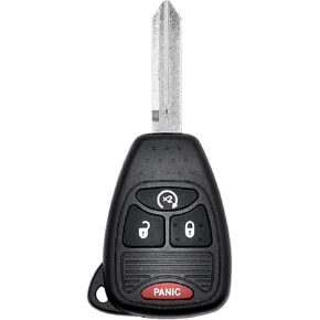 Key Fob Replacement for 2009-2018 Jeep Wrangler/ 10-17 Compass Patriot Car Keyless Entry Remote Control, OHT692713AA, 4 Buttons