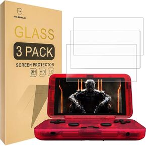 Mr.Shield [3-Pack] Screen Protector For Retroid Pocket Flip [Tempered Glass] [Japan Glass with 9H Hardness] Screen Protector