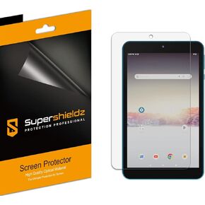 Supershieldz (3 Pack) Designed for Gateway 8 inch Tablet (GATM10822) Screen Protector, High Definition Clear Shield (PET)