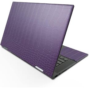 MightySkins Skin Compatible with HP Envy x360 15" (2022) - Purple Gator Skin | Protective, Durable, and Unique Vinyl Decal wrap Cover | Easy to Apply, Remove, and Change Styles | Made in The USA
