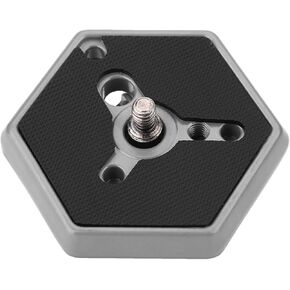 Hexagon Quick Release Plate for Tripod Camera,manfrotto bogen Quick Release,Quick Release Plate,Hexagonal Quick Release Plates 3049 1 4 Screw for Manfrotto 030?14 RC0 3063 Photo Studio Acces