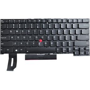 New Replacement Keyboard Compatible with Lenovo ThinkPad T490S T495S T14S, P1 Extreme Gen1 Gen2, X1 Extreme Gen1 Gen2 with Backlit without Frame