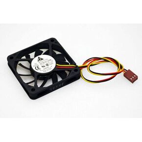 Cooling Case Ball Bearing Fan for IBM Raffreddamento S370 Netvista 6339 X220 22P4367 22P4368 Delta EFB0612MA EFB0612MA-F00, 60mm x 60mm x 10mm, 3 Pin DC12V 0.12A