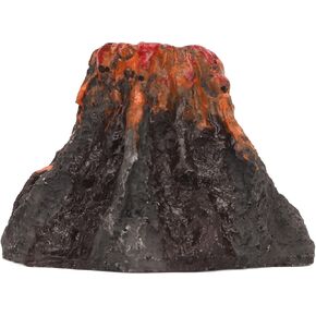 Zerodis Aquarium Volcano Ornament, Air Stone Bubbler Volcano Shape Decoration for Shrimp Fish Rest Hide Play and Breed Rock Cave