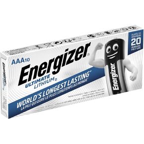ENERGIZER ULTIMATE LITH AAA 634353 PK10