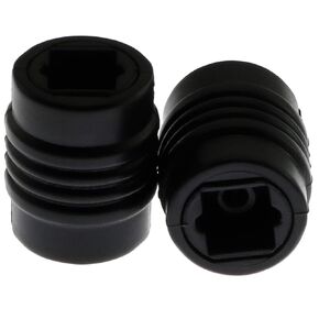 E-outstanding 2PCS Optical Cable Coupler Digital Audio Extension Adapter Female to Female Fiber Optic Extension Adapter
