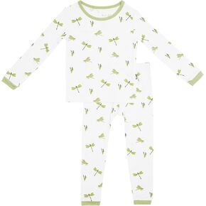 KYTE BABY Toddler Pajama Set - Pjs for Toddlers Made of Soft Bamboo Rayon Material
