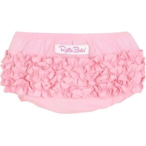 RuffleButts® Baby/Toddler Girls Ruffled Woven Bloomer